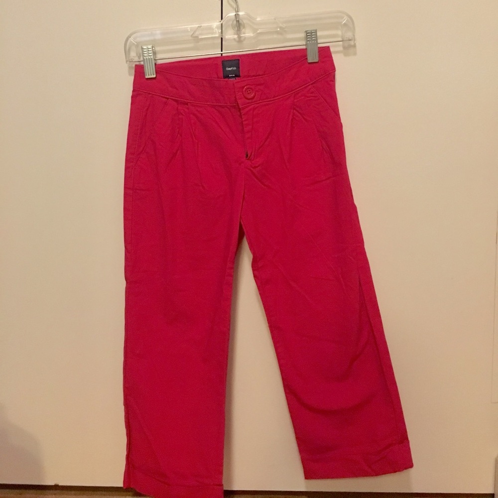NWOT GAP Pink Kids Capris